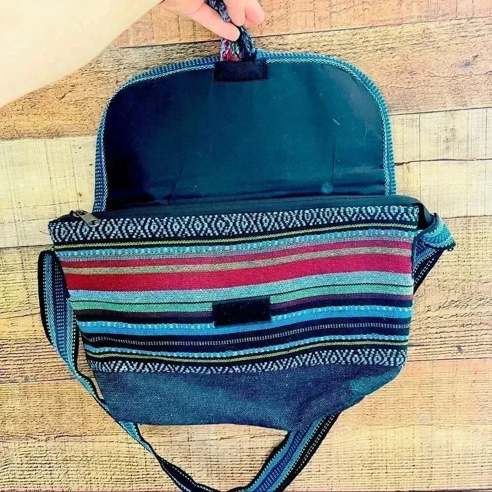 Huipil Guatemalan Boho Crossbody Bag